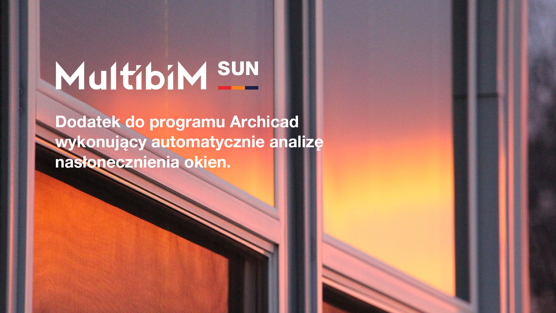 Multibim SUN – dodatek do programu Archicad