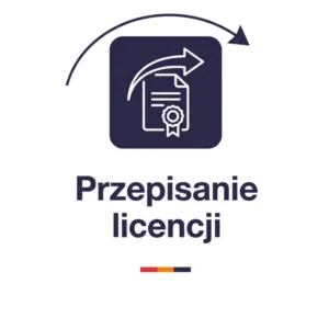 Przepisanie licencji